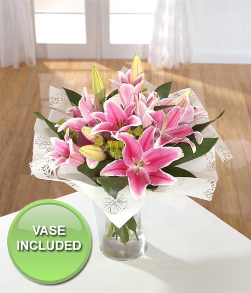 Sumptuous Lily Hand-tied