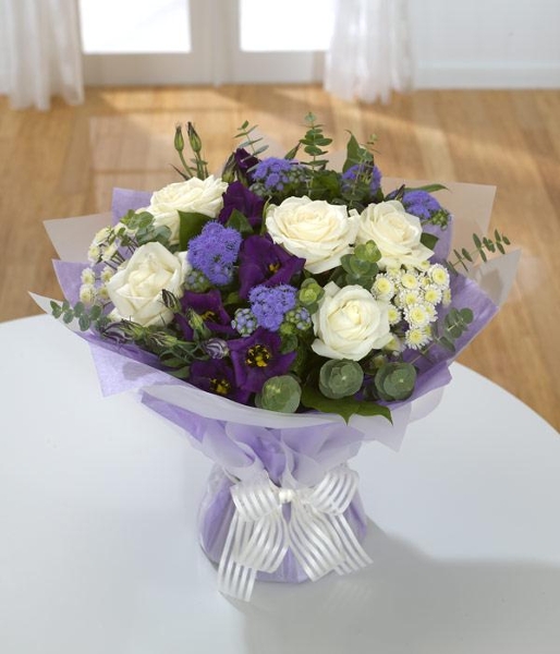 02 - Amethyst Birthstone Bouquet (February)
