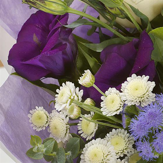 02 - Amethyst Birthstone Bouquet (February)