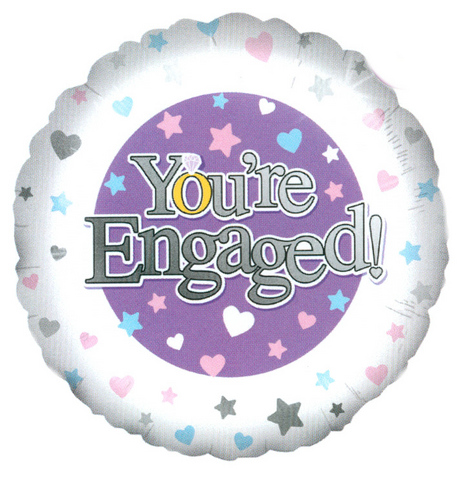 Happy Engagement Balloon