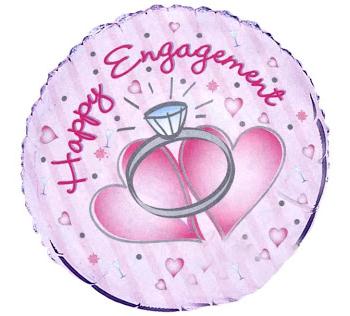 Happy Engagement Balloon