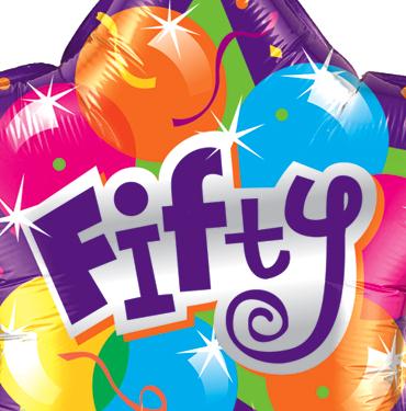 50th Birthday Balloon