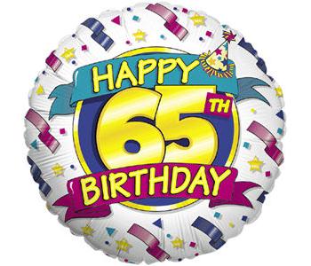 65th Helium Balloon