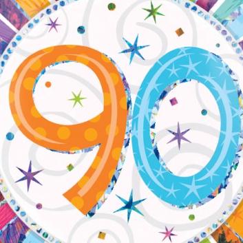 90th Birthday Balloon